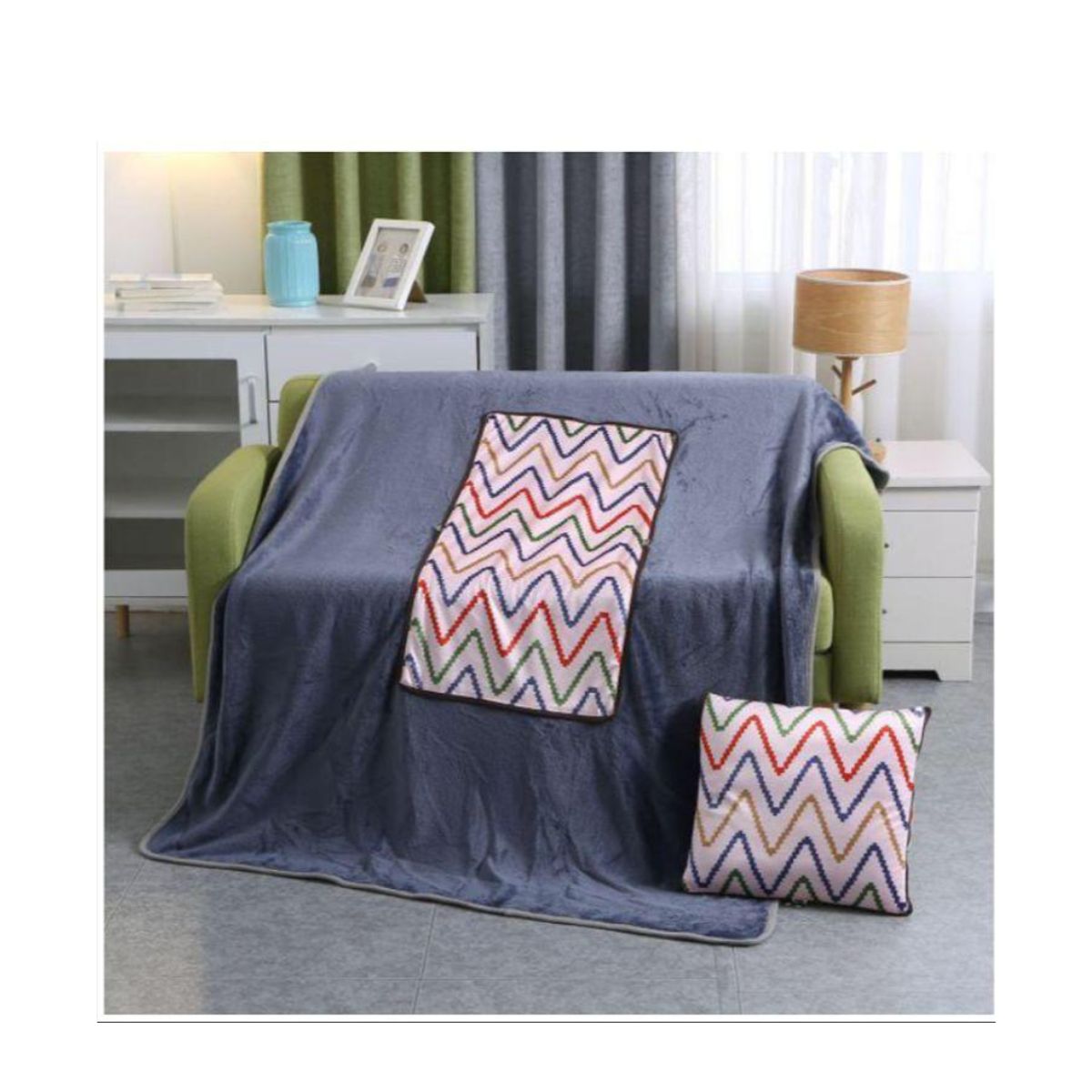 GENERICO - MANTA COJIN PARA SALA