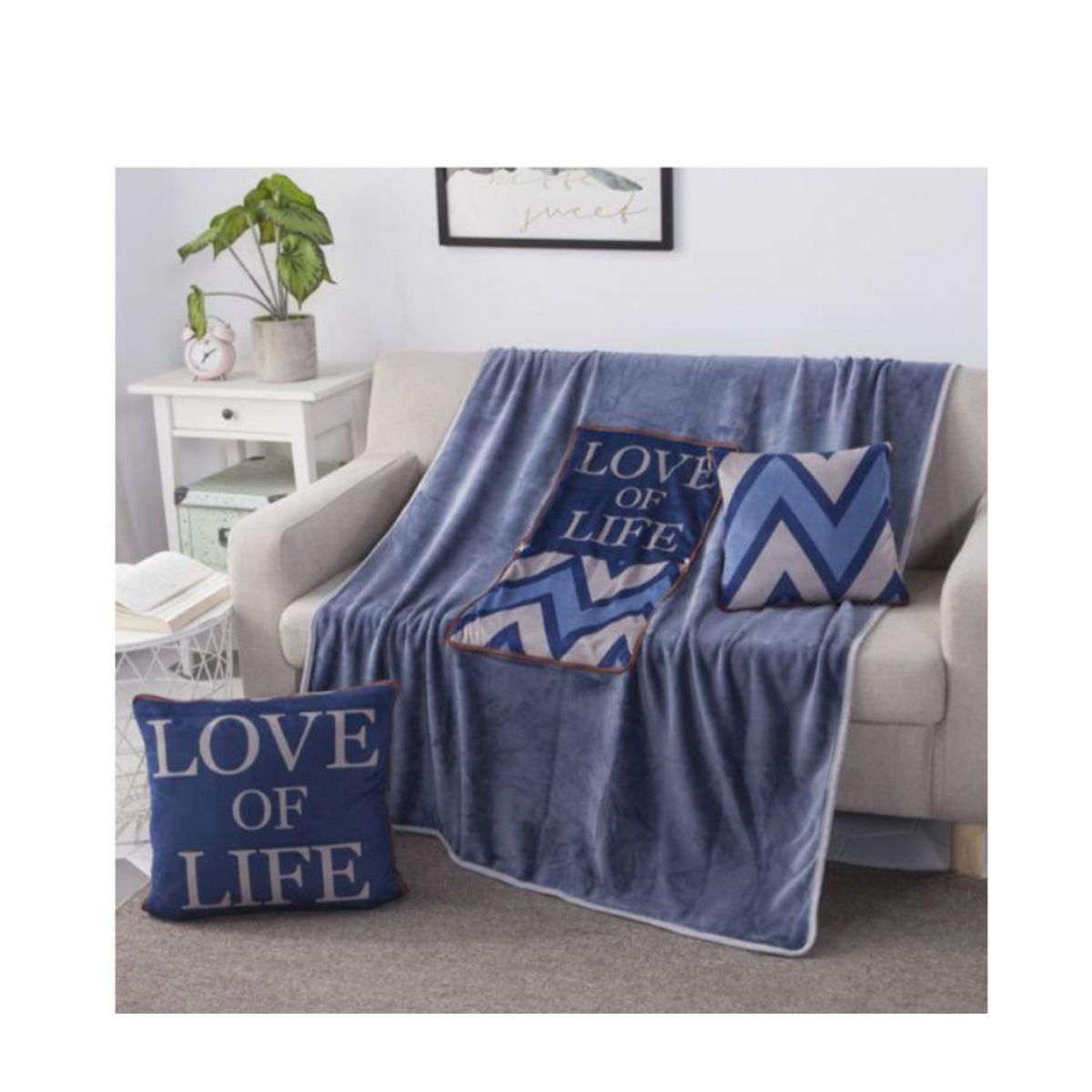 GENERICO - MANTA COJIN PARA SALA