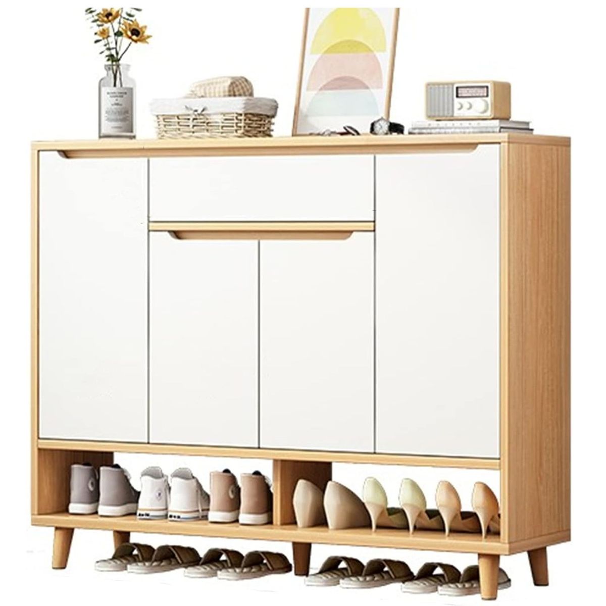 GENERICO - Zapatera con Amplio Espacio Frances - Vaquita Home