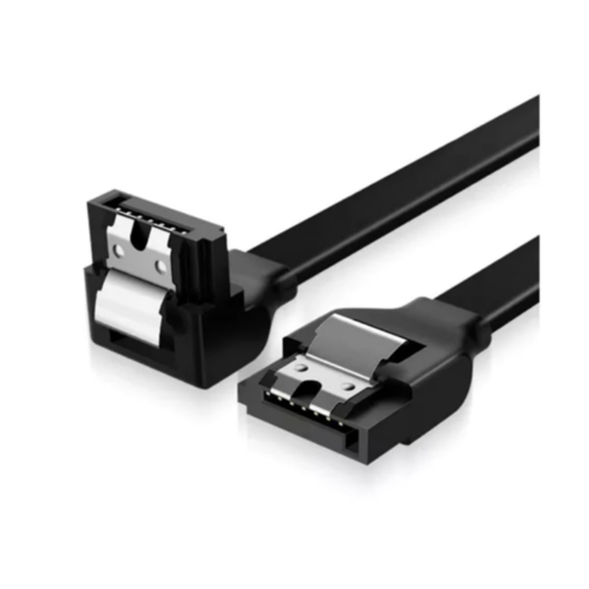 GENERICO - Cable SATA Tipo Codo  6Gbps para ssd y hdd