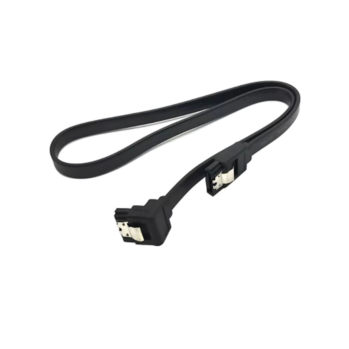 GENERICO - Cable SATA Tipo Codo  6Gbps para ssd y hdd