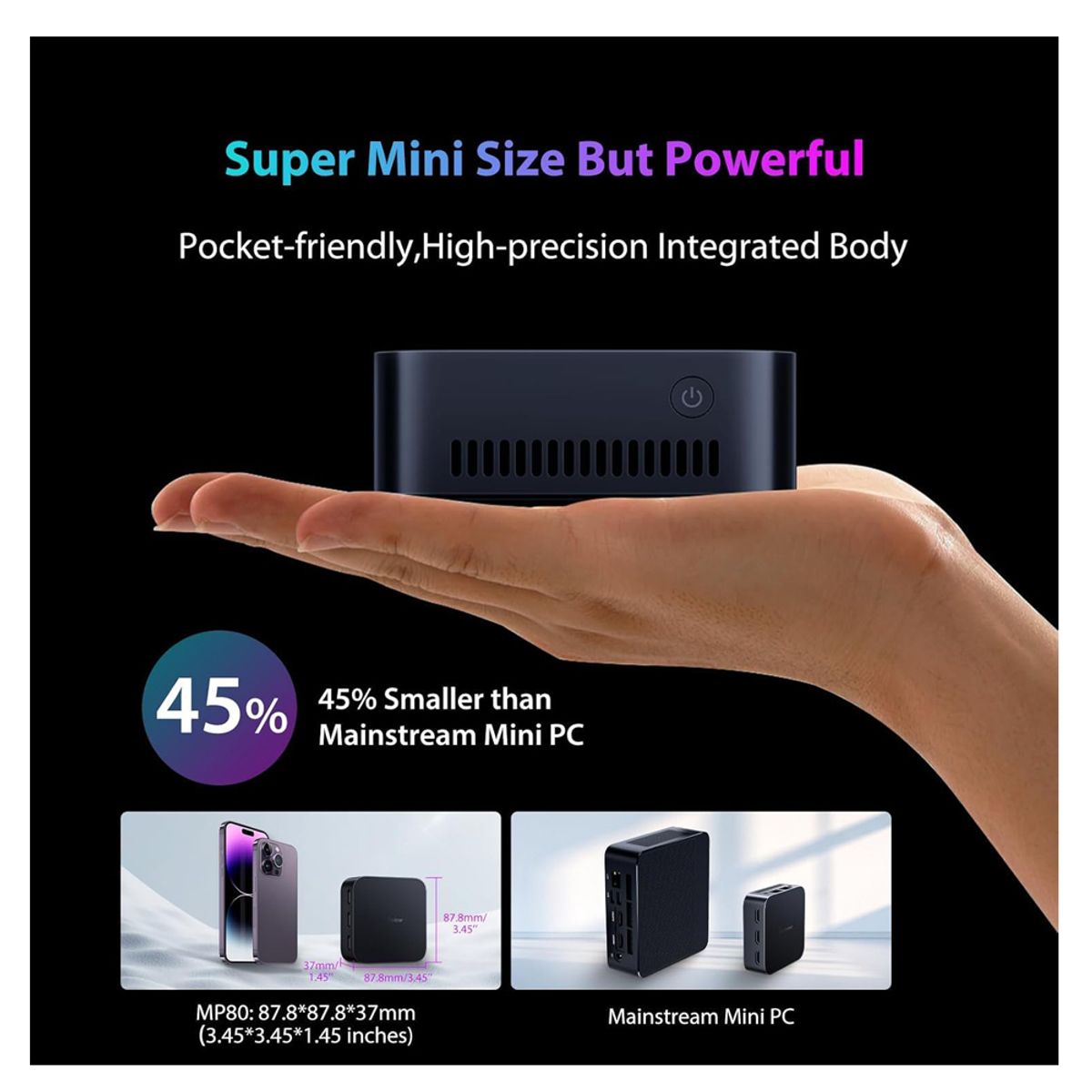 BLACKVIEW - Mini Pc 16gb Ram 512gb Rom Intel Alder Lake N97