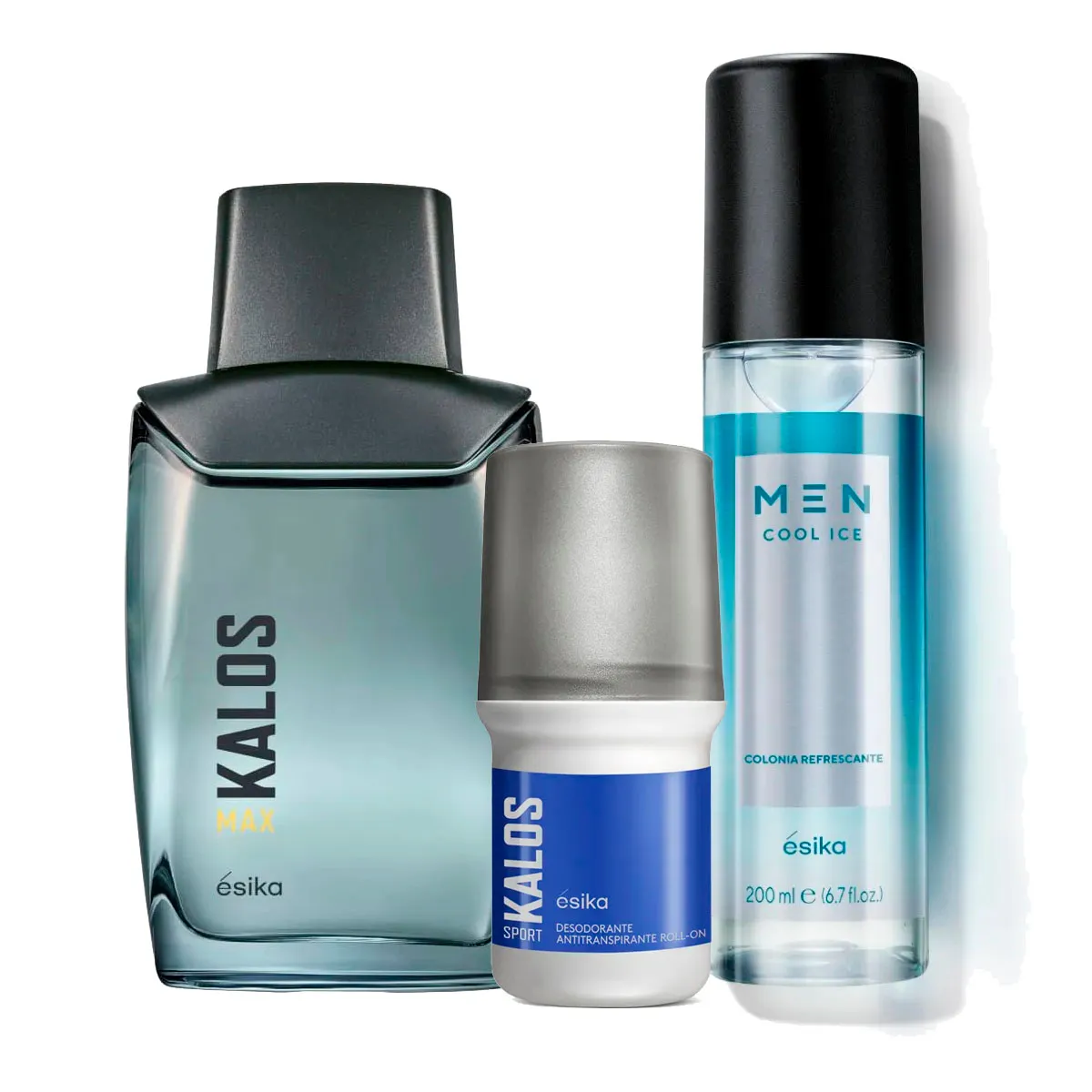 ESIKA - Kalos MAX Fragancia de Hombre con deo y Refresh Ice