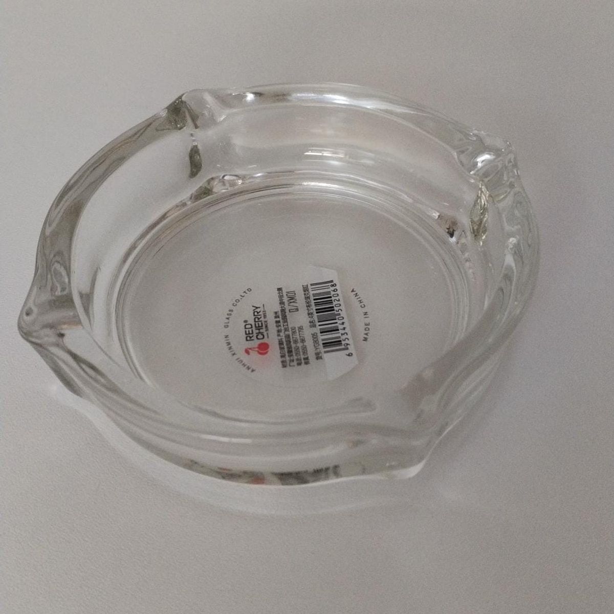 GENERICO - CENICERO DE VIDRIO ESTRELLA CIRCULAR  #10