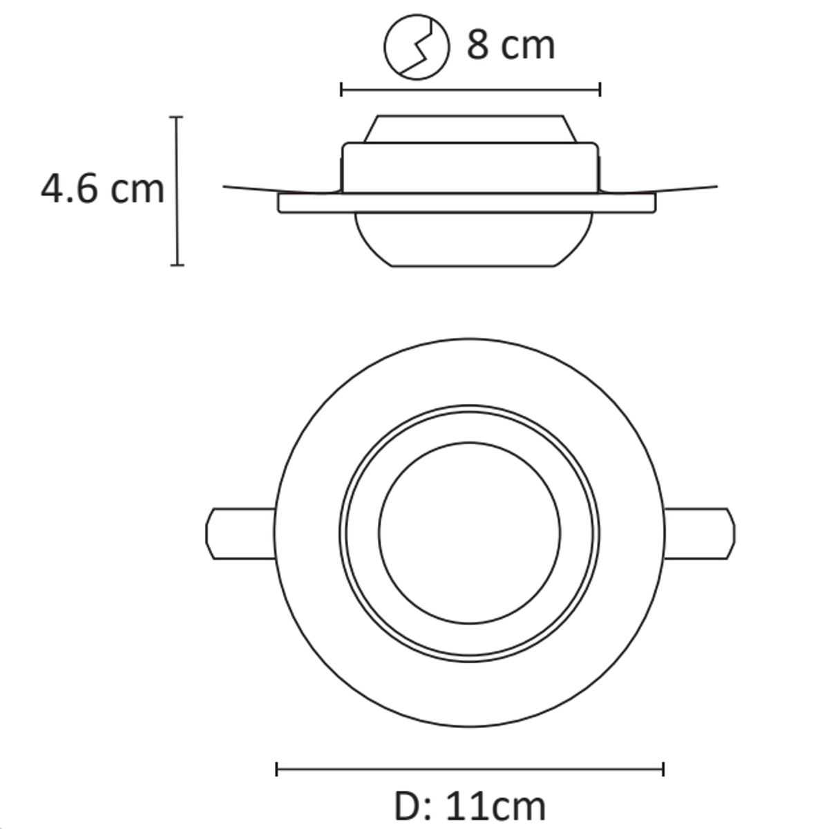 GENERICO - Base Dicroico Móvil Bronce