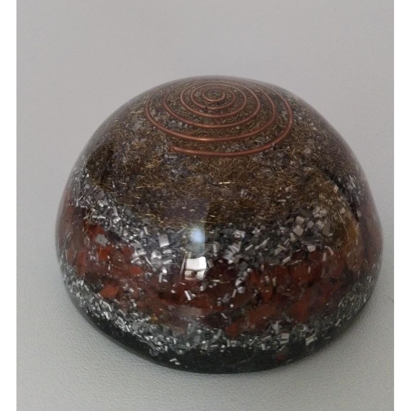 GENERICO - ORGONITA MEDIA ESFERA  MASAJEADOR DE AGATHA CAMPO ENERGETICO