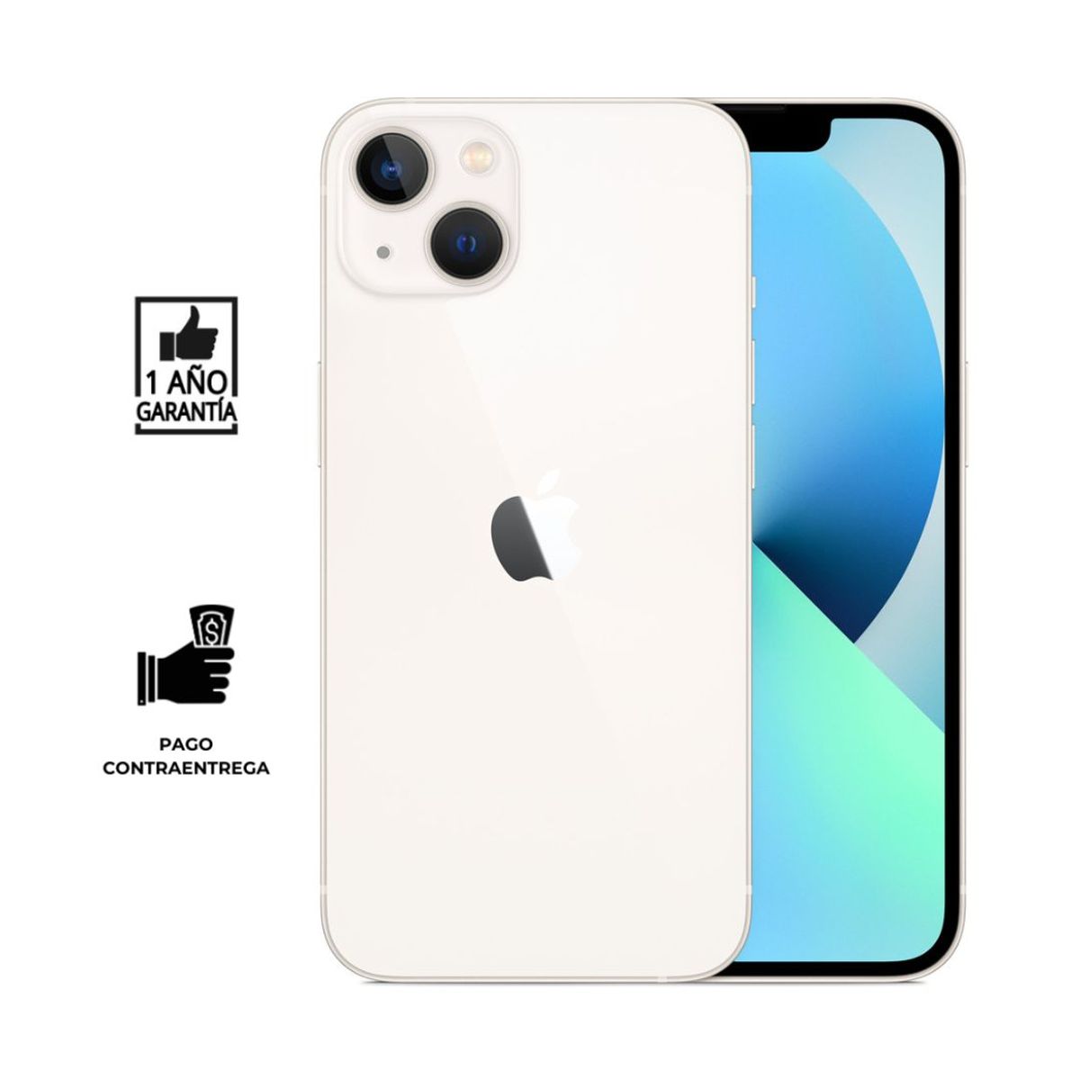 APPLE - iPhone 13 Mini 128 GB I Reacondicionado grado A I color: Blanco