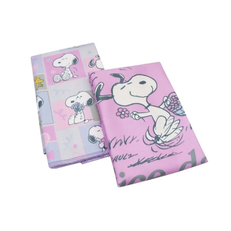 SNOOPY - SET DE TOALLAS X2 SNOOPY COCINA