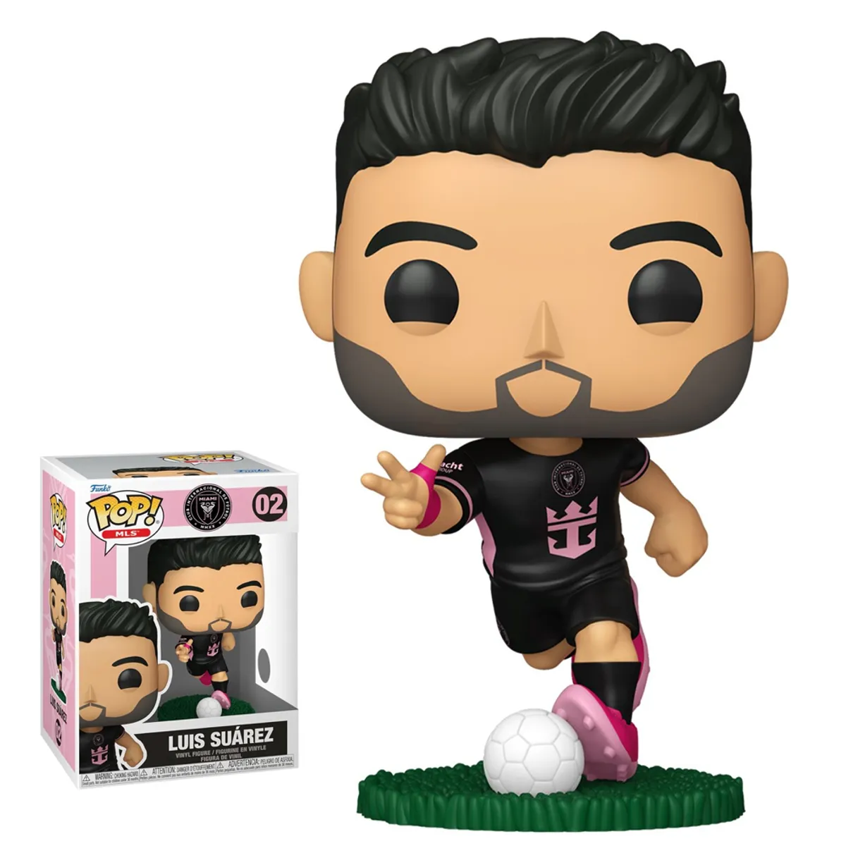 FUNKO - Funko Pop Inter Miami - Luis Suarez 02