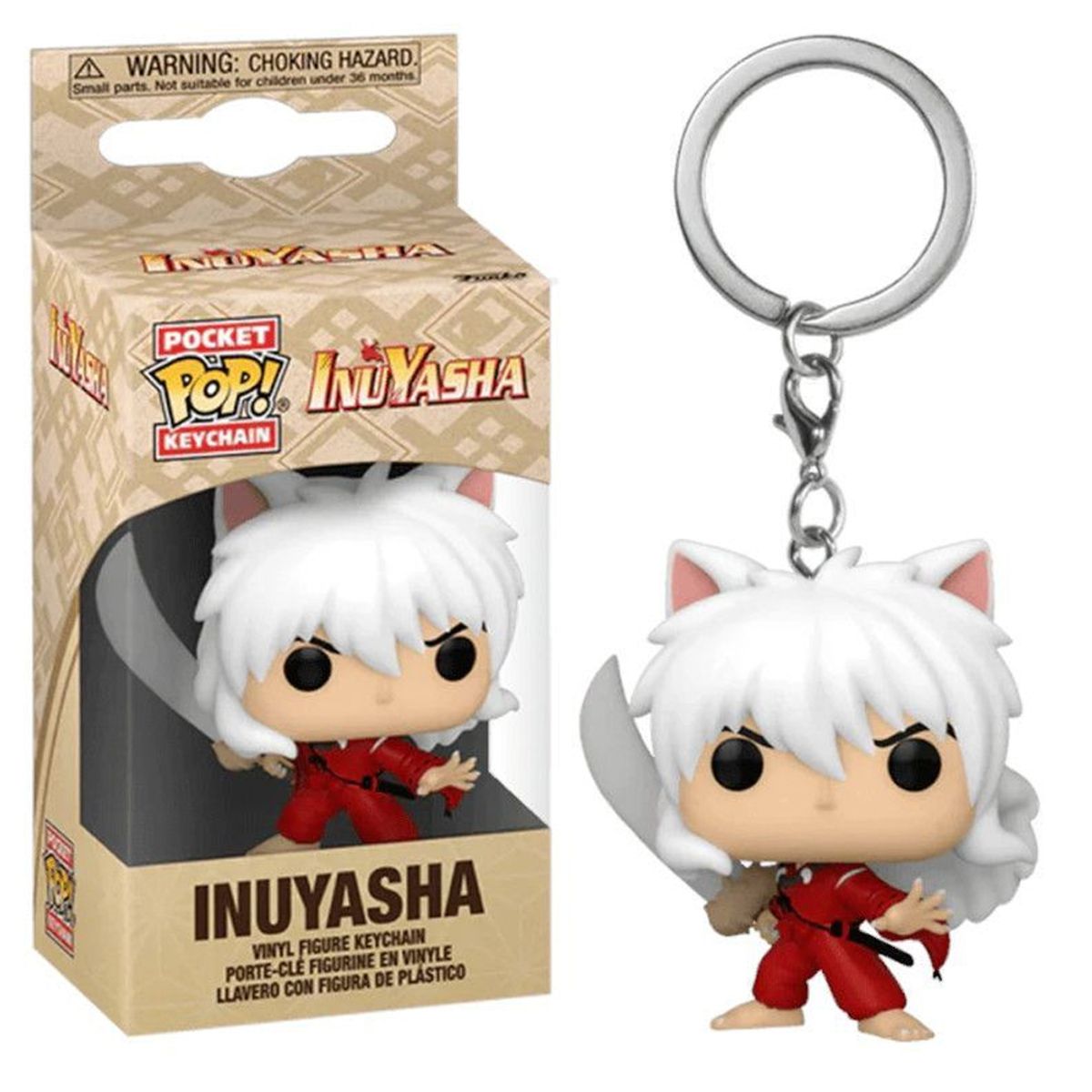FUNKO - Funko Pop llavero Inuyasha - Inuyasha con espada