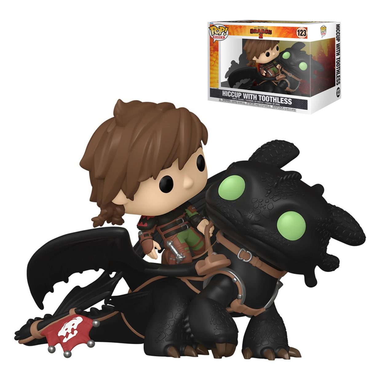FUNKO - Funko Pop Como Entrenar a tu Dragon - Hipo con Chimuelo 123