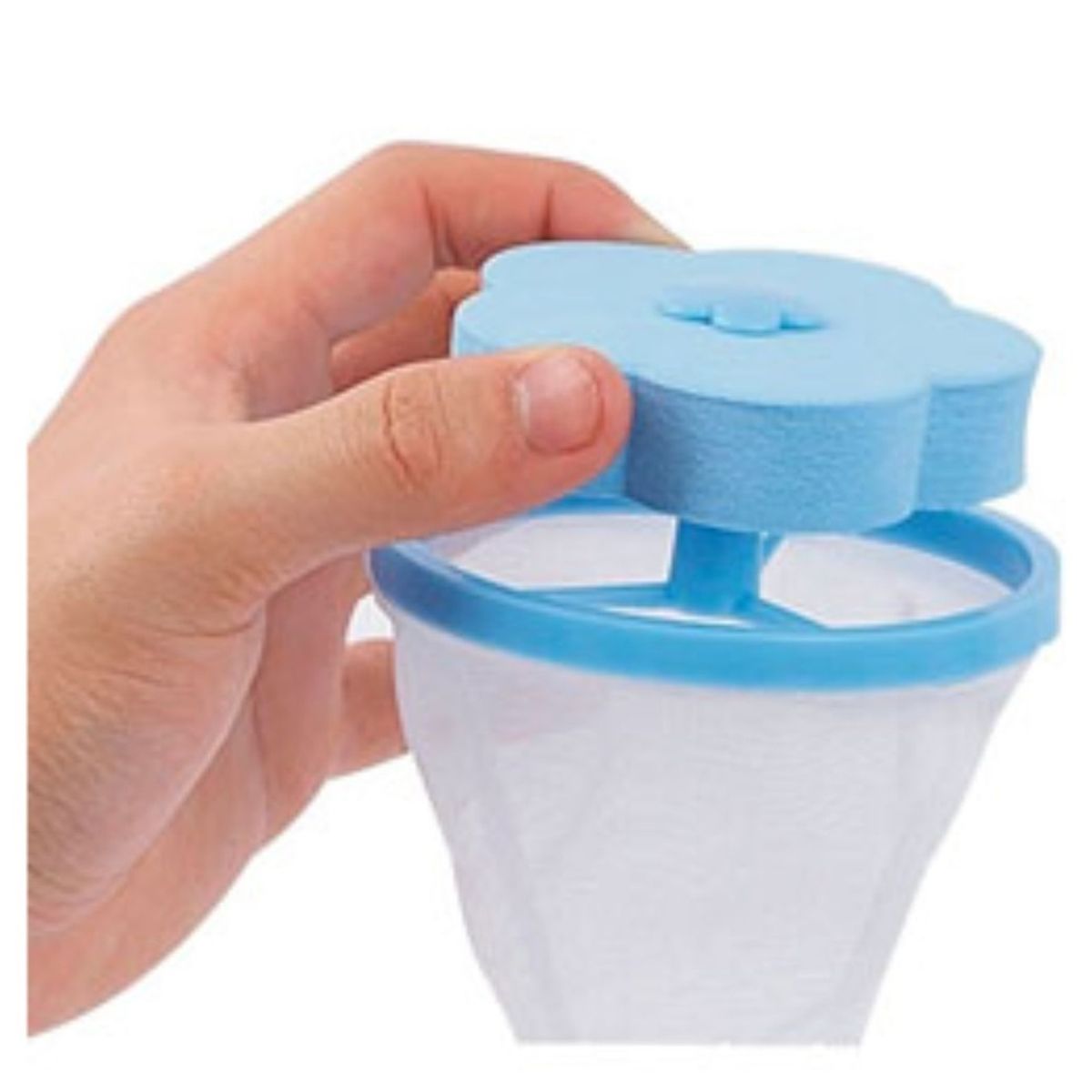 GENERICO - PACK X 4 FILTROS ATRAPA PELUSA PARA LAVADORA