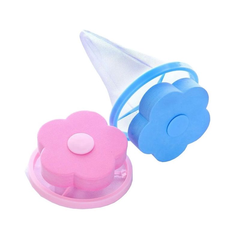 GENERICO - ATRAPA PELUSA PARA LAVADORA FILTRO X 3 PIEZAS