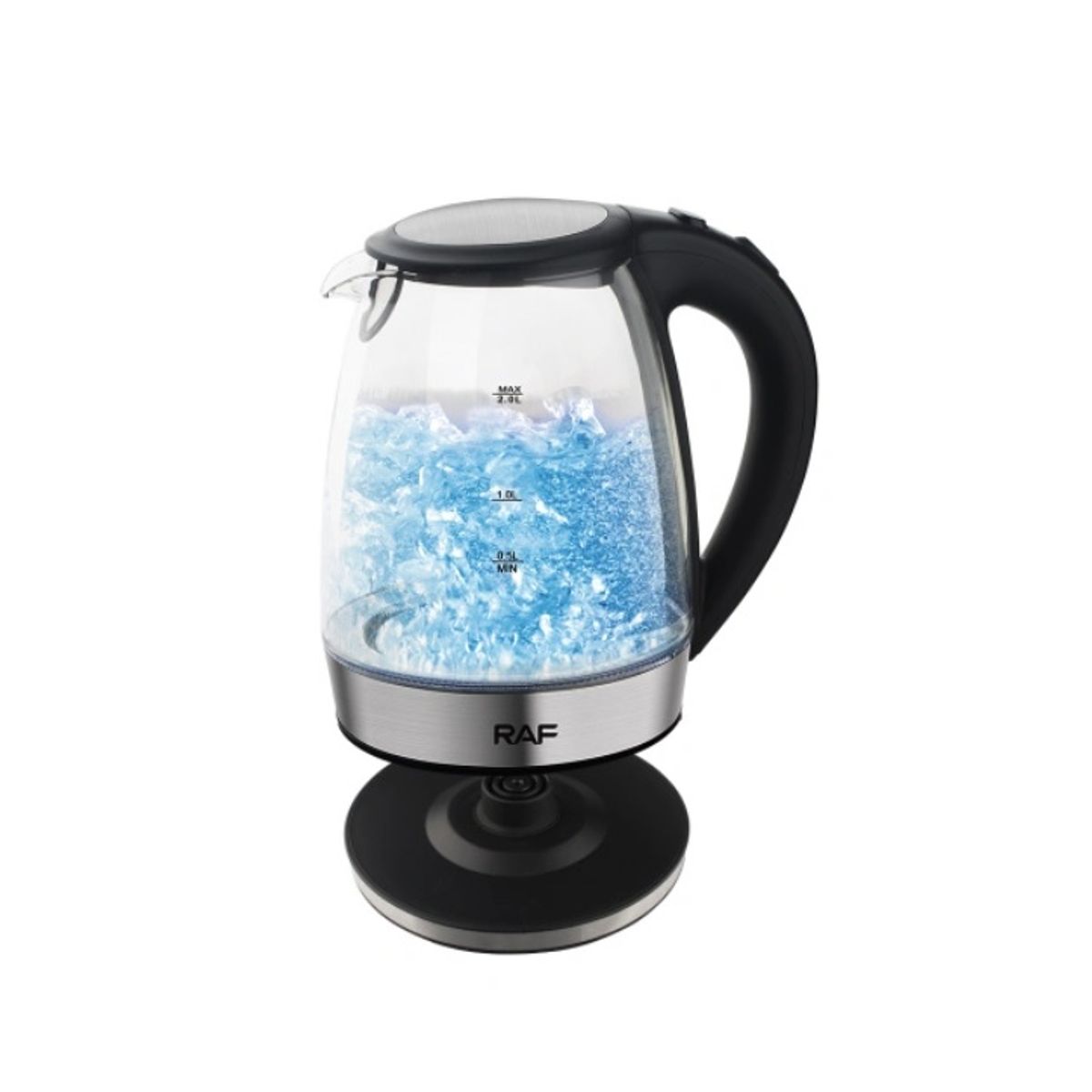 RAFF - TETERA HERVIDORA DE AGUA DE 1500W Y 2L PLOMO