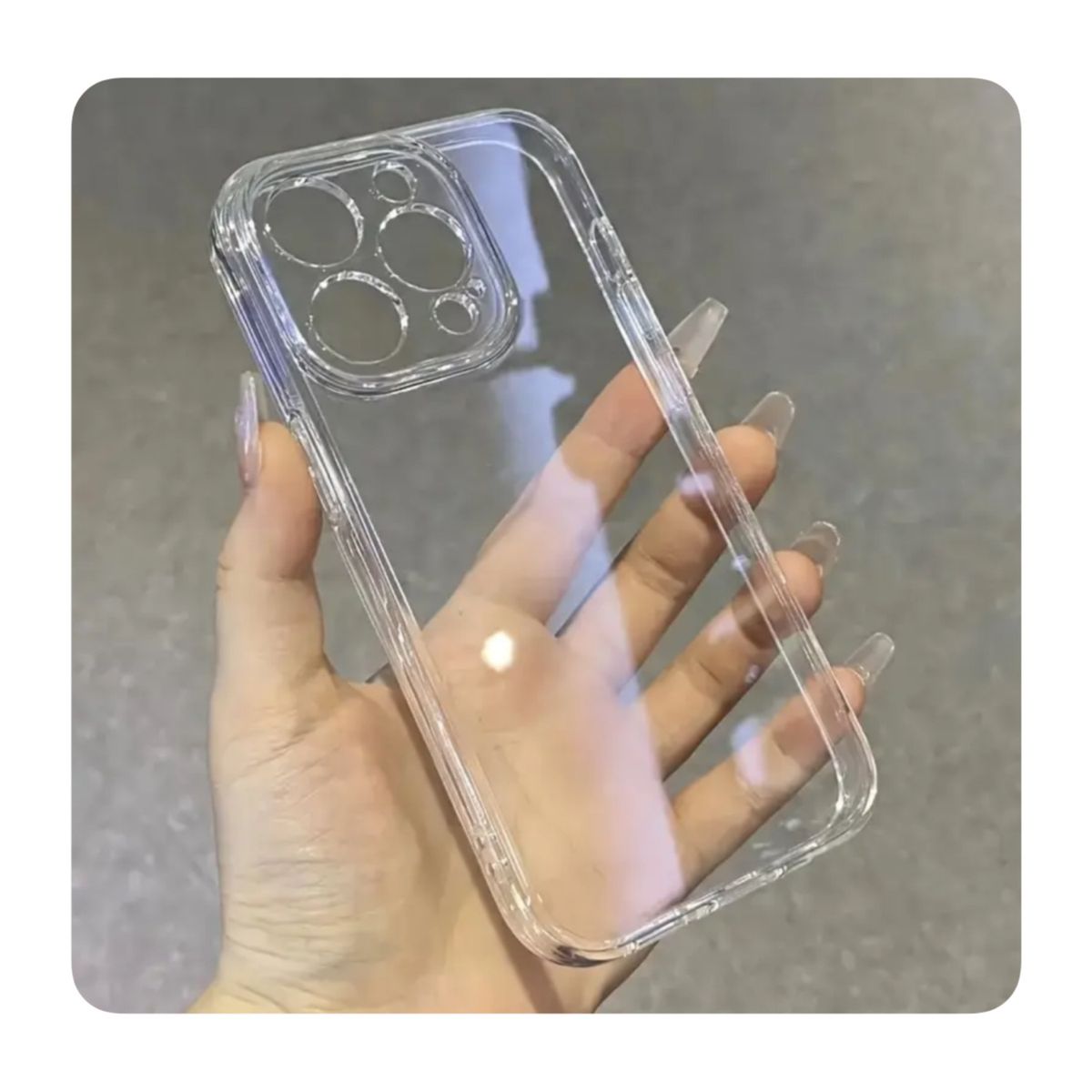 GENERICO - Case Transparente - Iphone 12 Pro Max Basic