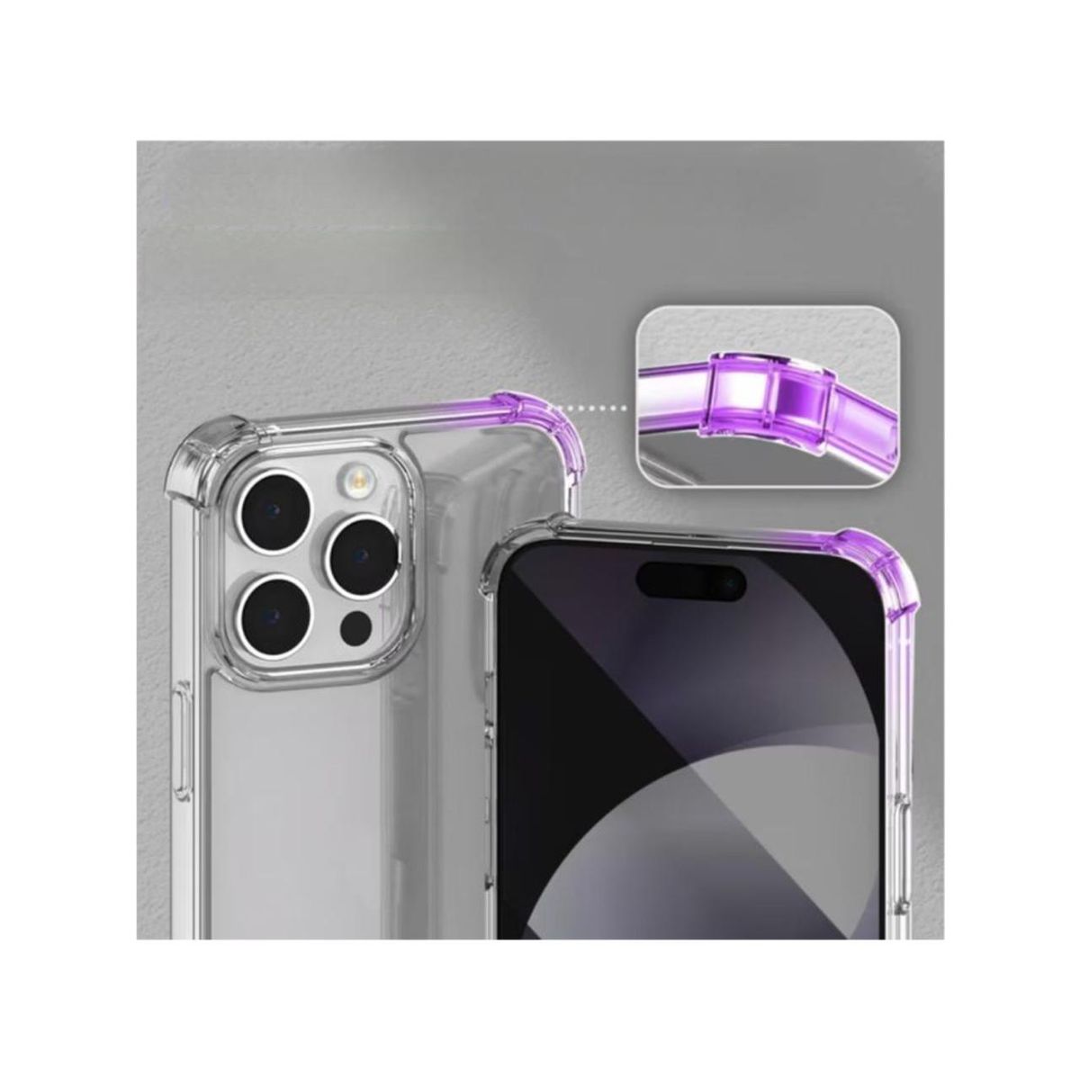 GENERICO - Case Transparente Antishock - Iphone 13 Mini