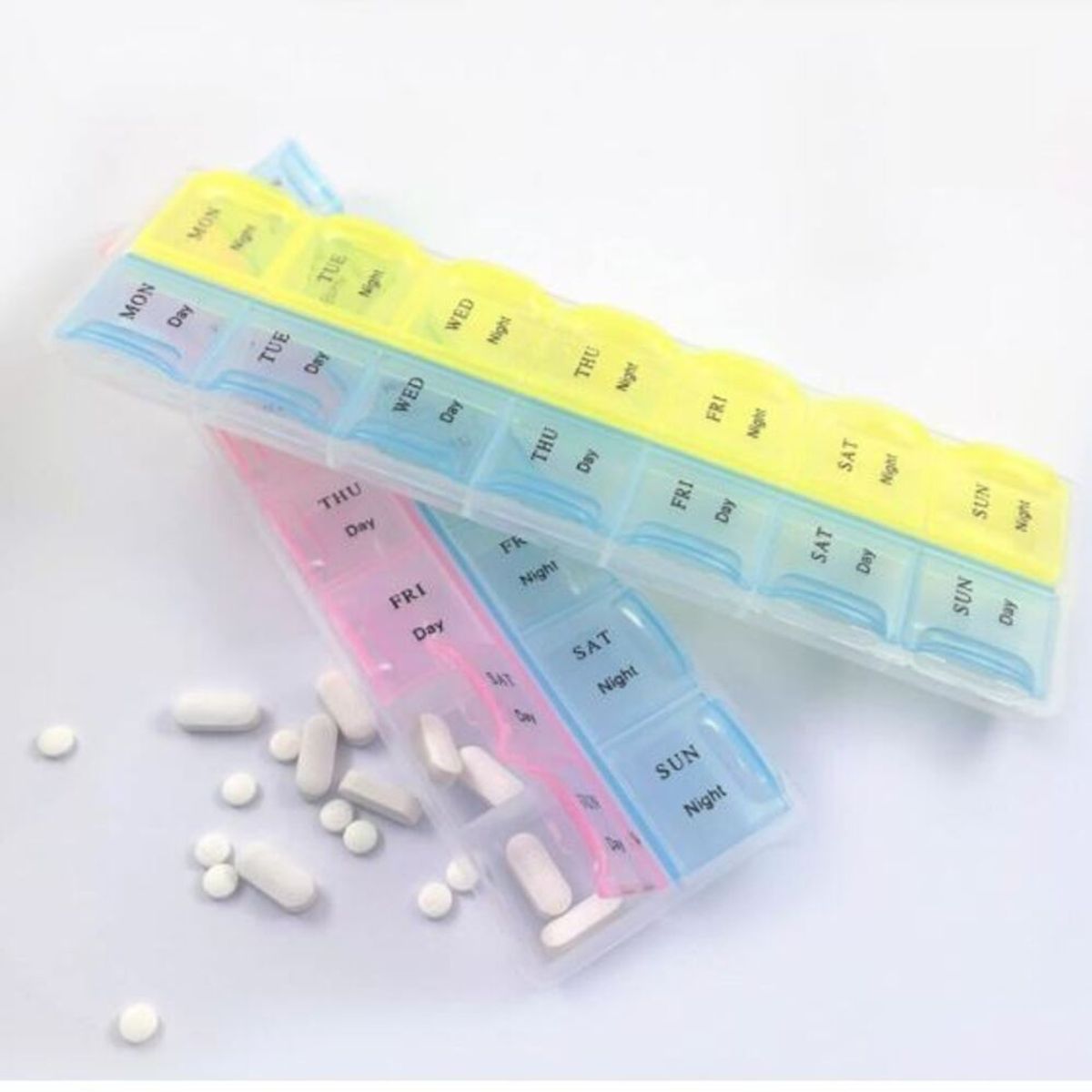 GENERICO - Dos Pastilleros Organizador  Semanal