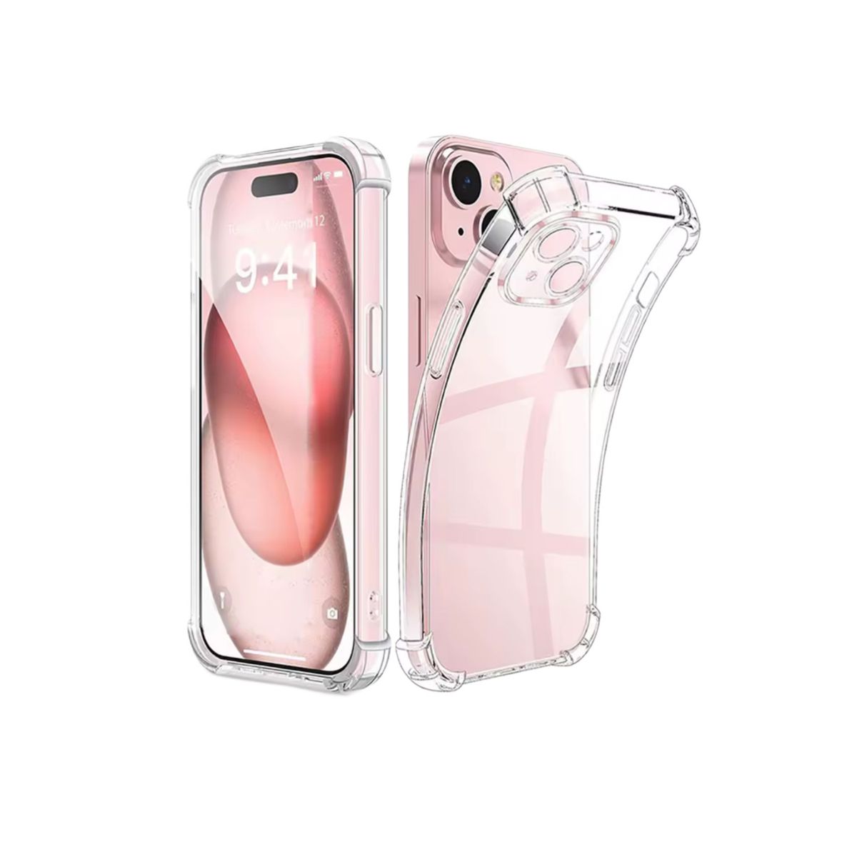 GENERICO - Case Transparente - Iphone 15 Antishock