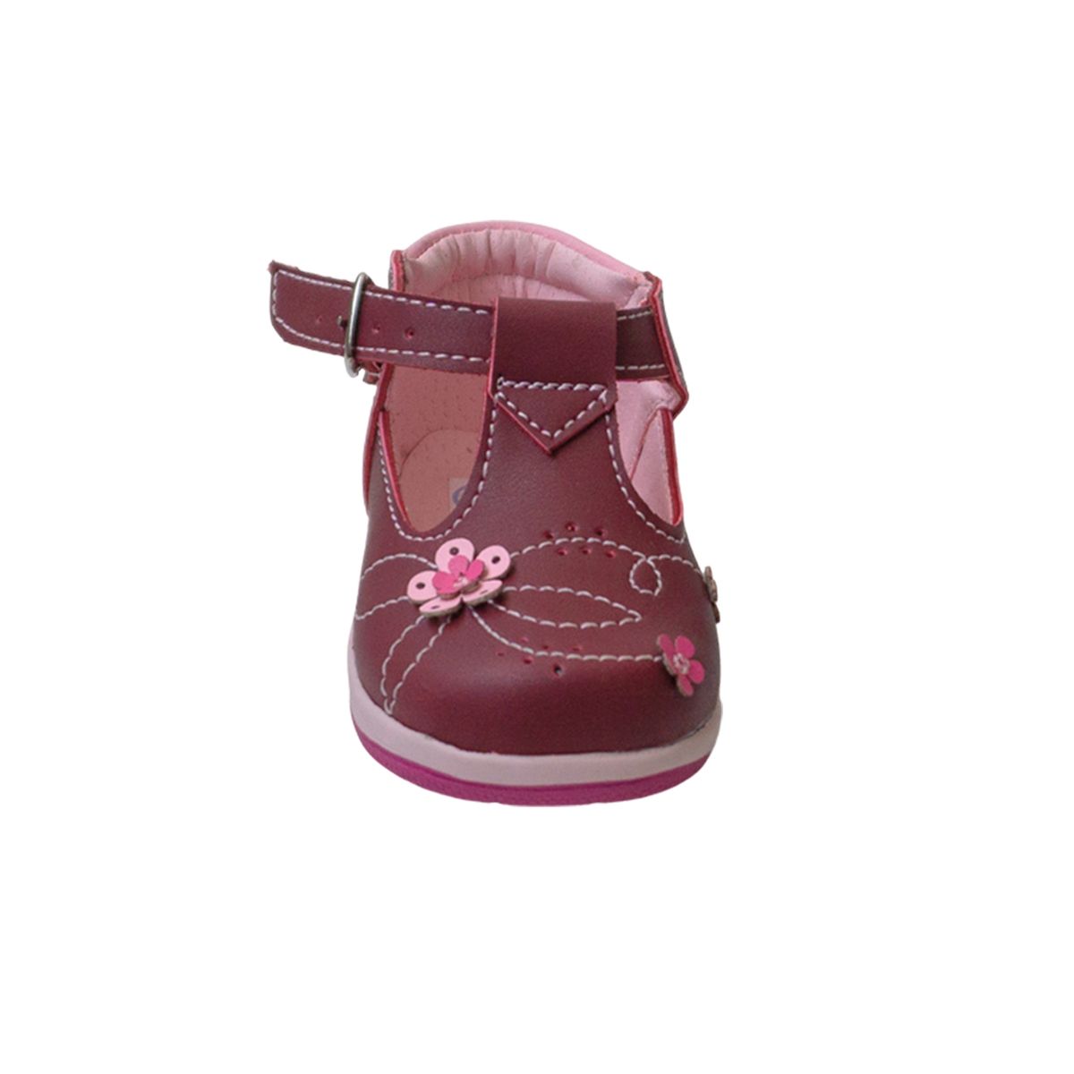 GENERICO - CALZADO CUERO NIÑA ENCANTADORA GUINDA
