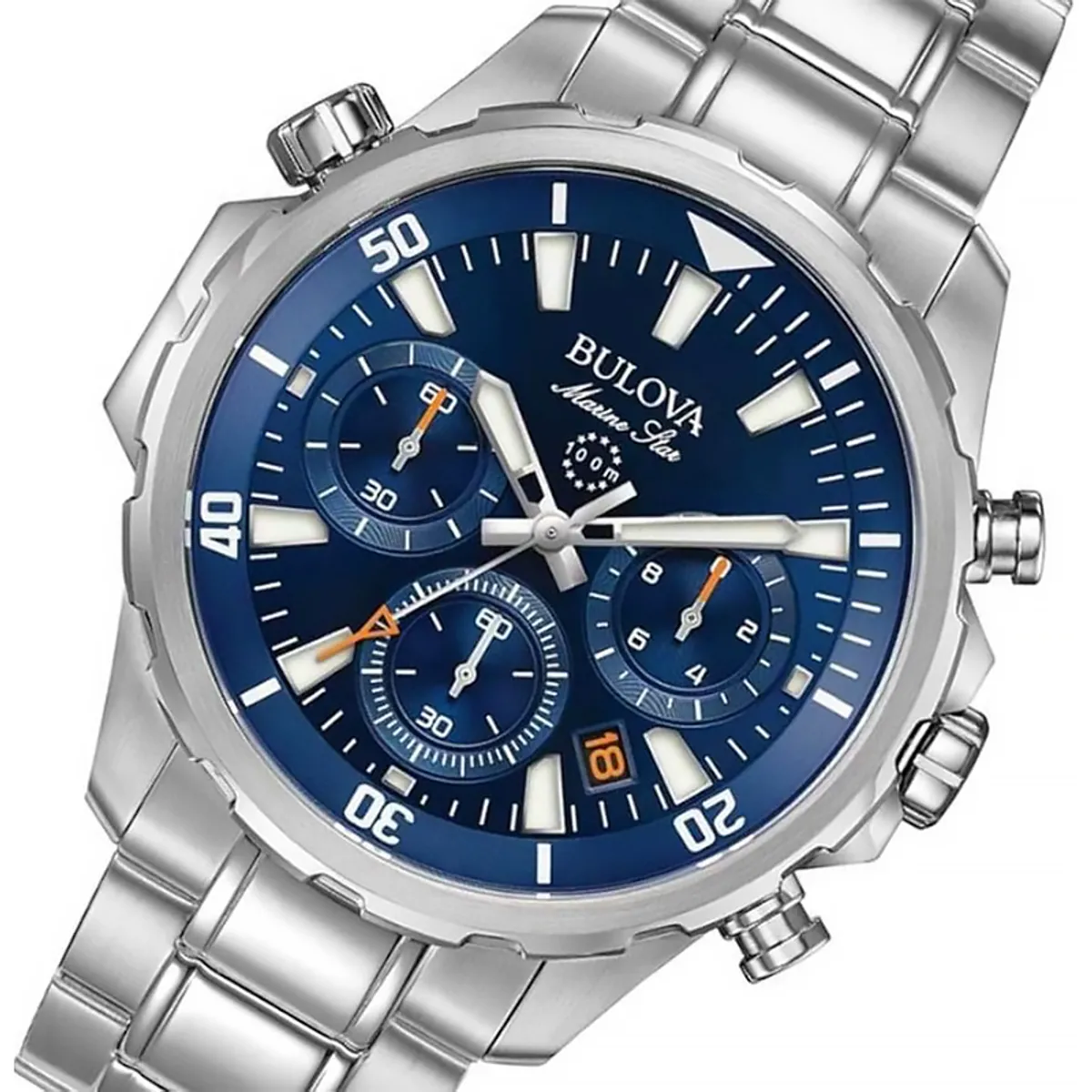 BULOVA - Reloj Bulova Cronografo Coleccion Marine Star 96B256