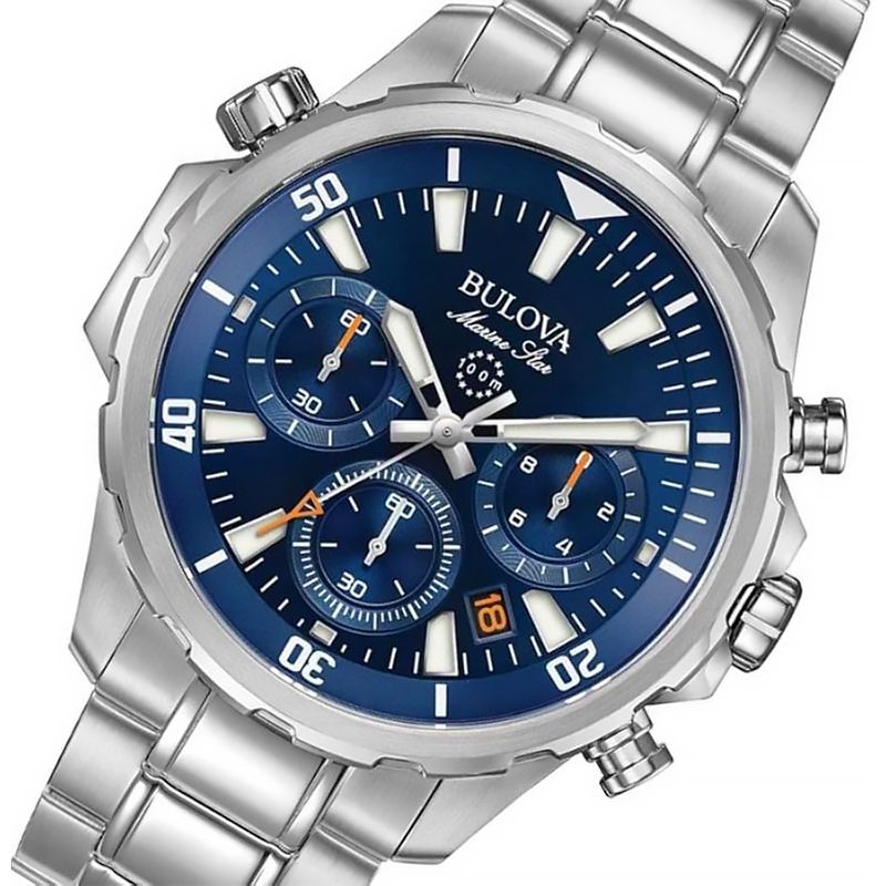 BULOVA - Reloj Bulova Cronografo Coleccion Marine Star 96B256