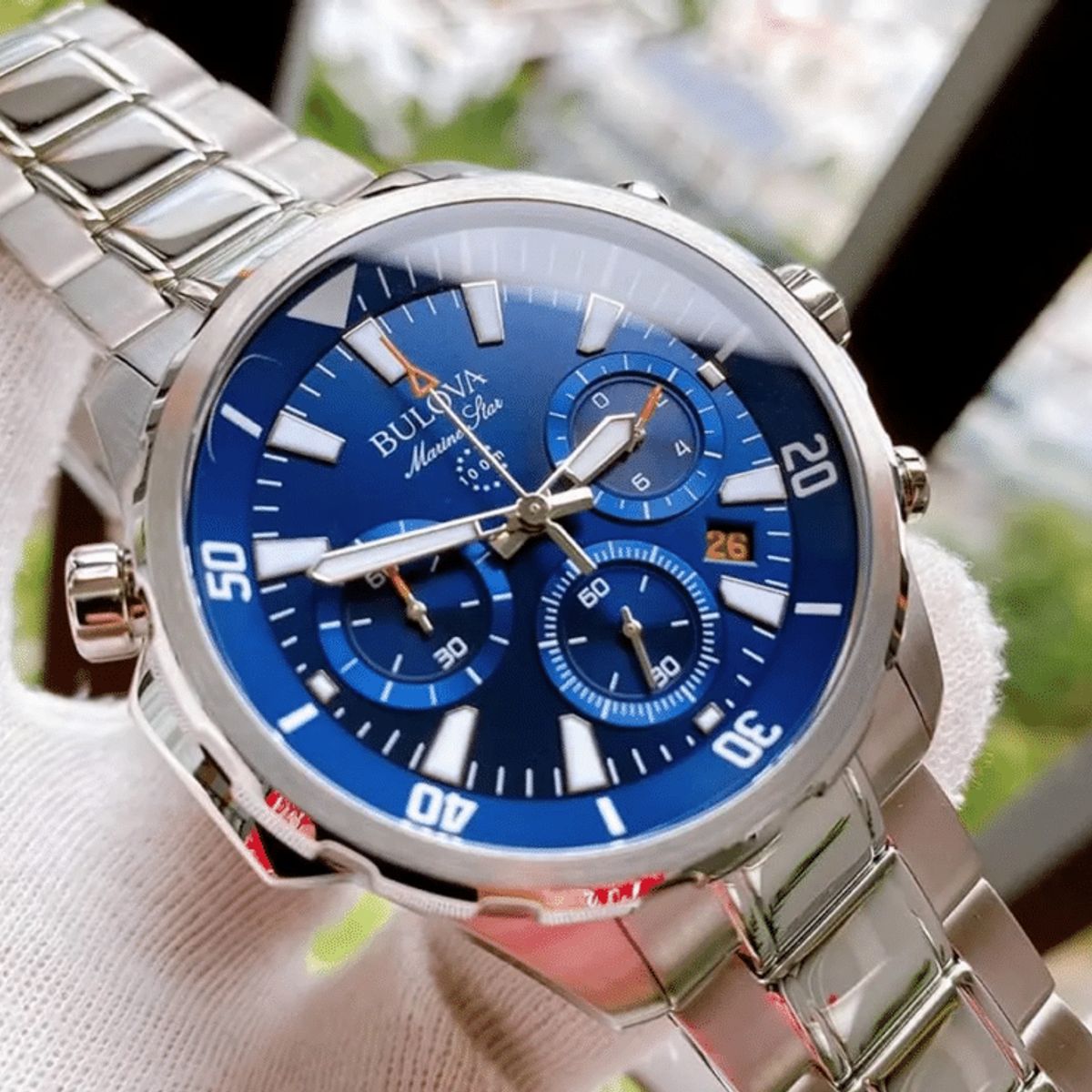 BULOVA - Reloj Bulova Cronografo Coleccion Marine Star 96B256