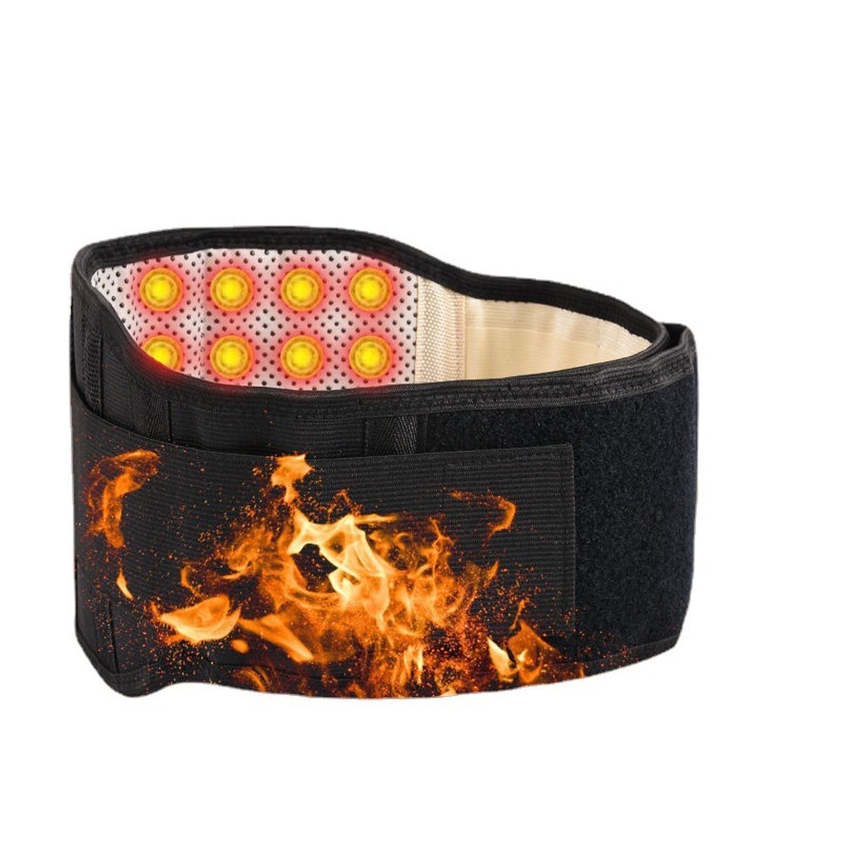 TIOZONEY - Faja Soporte Para Dolor Lumbar Térmica Para Magnetoterapia