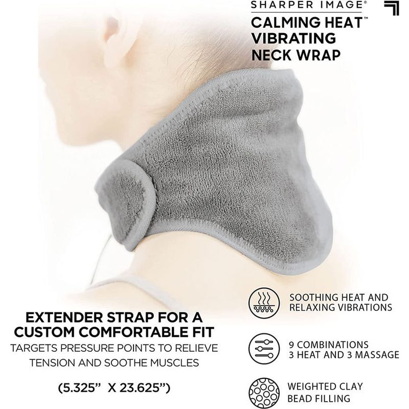 TIOZONEY - Neck electric heating pad with cervical massage function