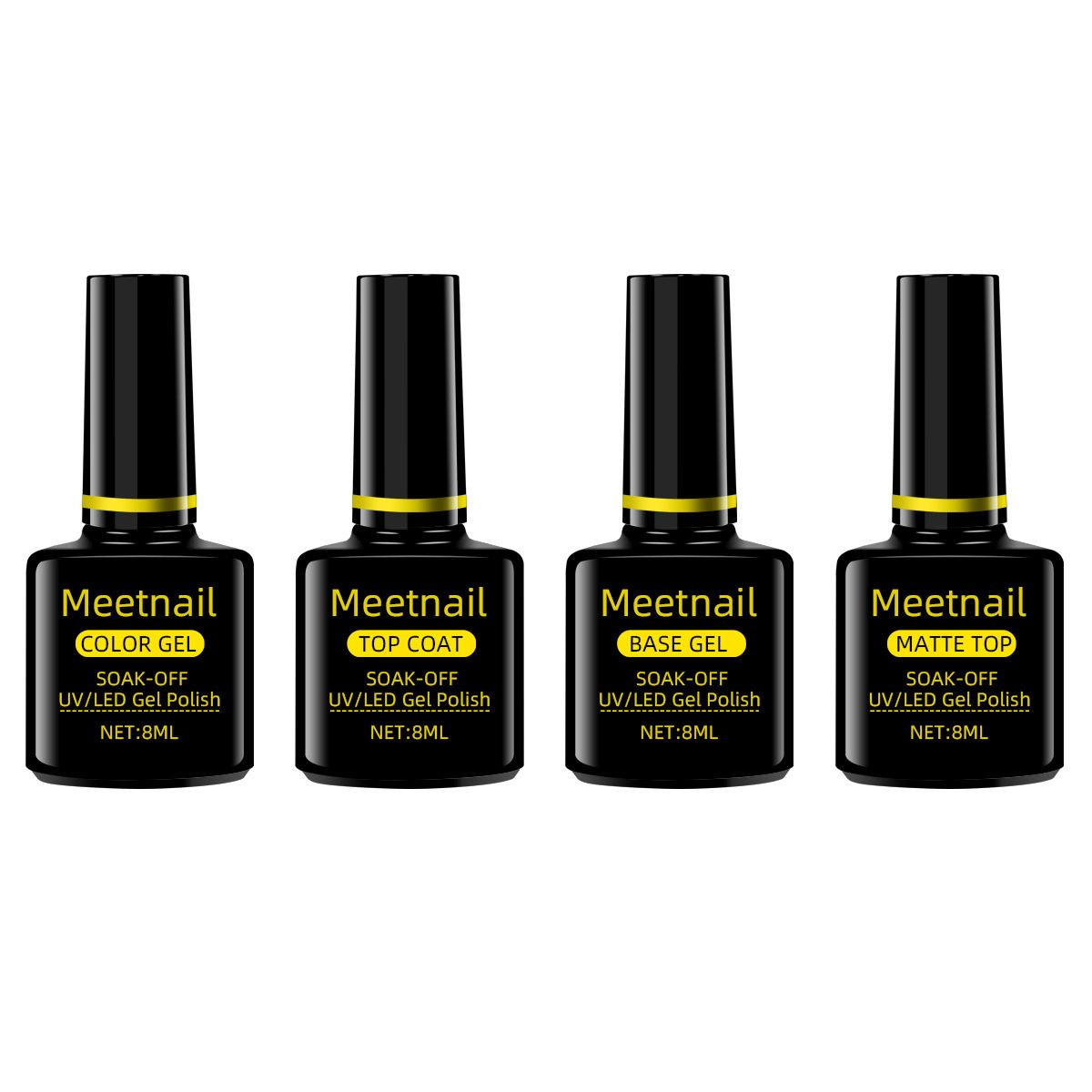 TIOZONEY - Kit De Esmaltes Permanentes Completo + Lampara 54 Watts
