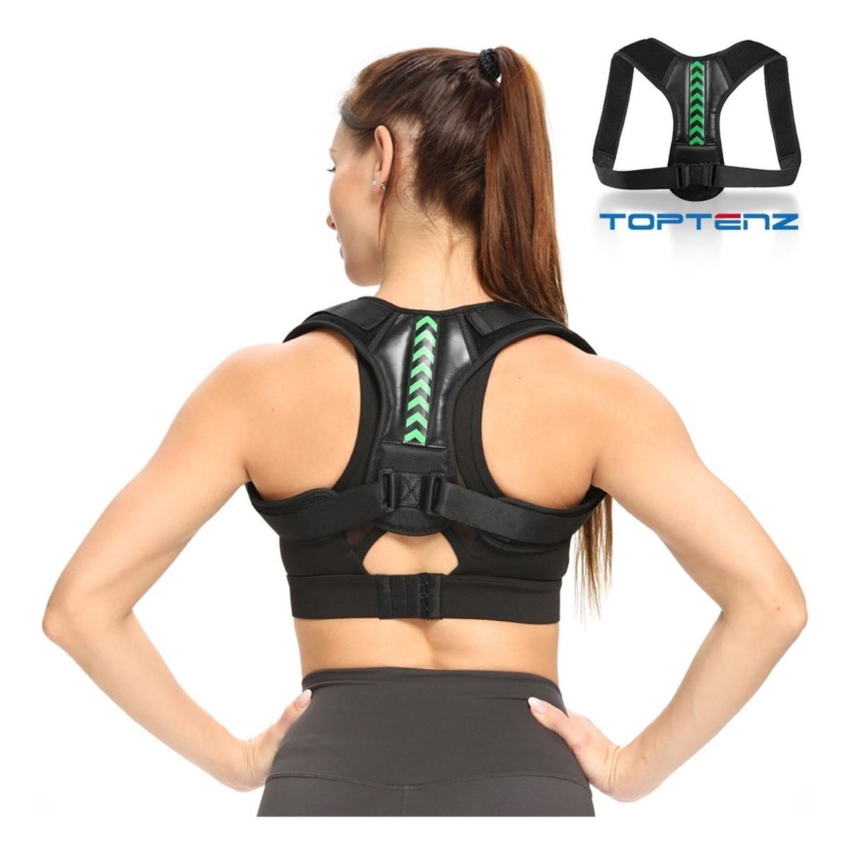 TIOZONEY - Corrector Postura Espalda Para Hombre Y Mujer Ajustable Faja