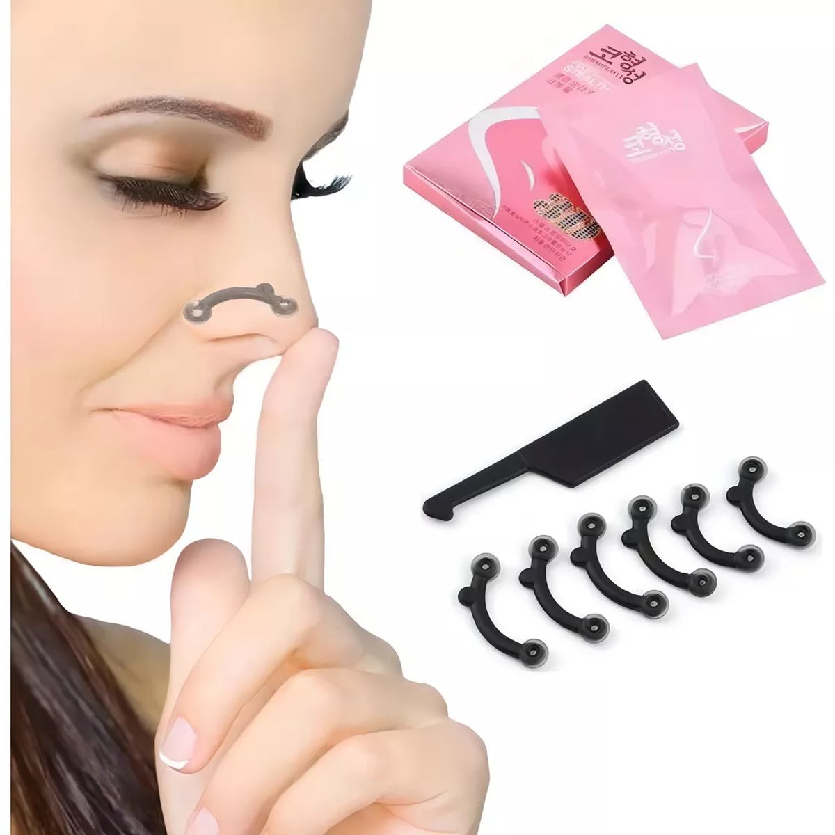 TIOZONEY - Respingador Nasal Corrector De Nariz 3 Pares 1 Ch 1 M Y 1 L