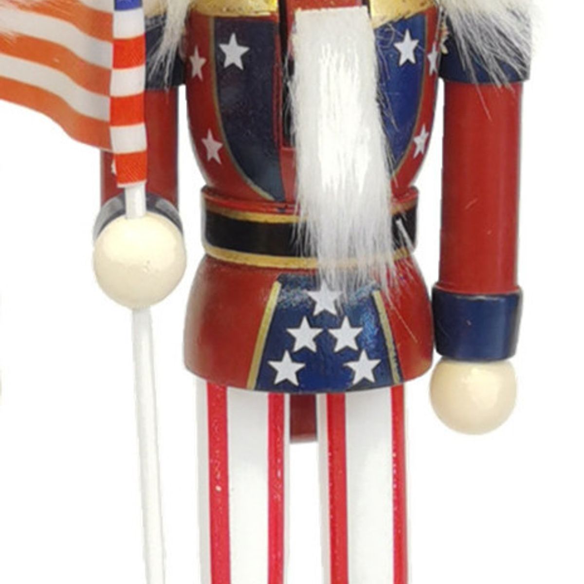 TIOZONEY - Adornos De Cascanueces De Madera 25CM