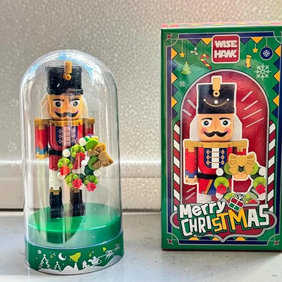 TIOZONEY - 1pcs Cascanueces Navidad Bloque Juguetes