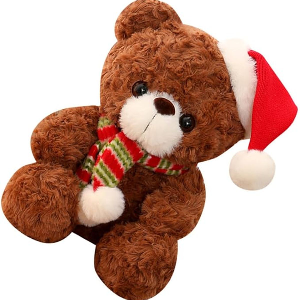 TIOZONEY - Muñeco de peluche navideño