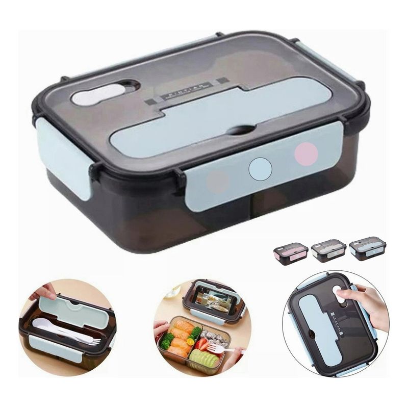 Fiambrera Lunch Box Topper Para Lunch Lonchera Termica TIOZONEY ...