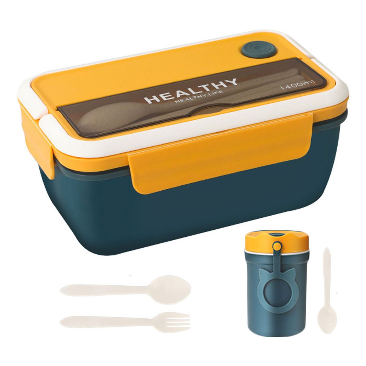 TIOZONEY - Topper Lonchera Mujerhombre Lunch Box Fiambrera Termica