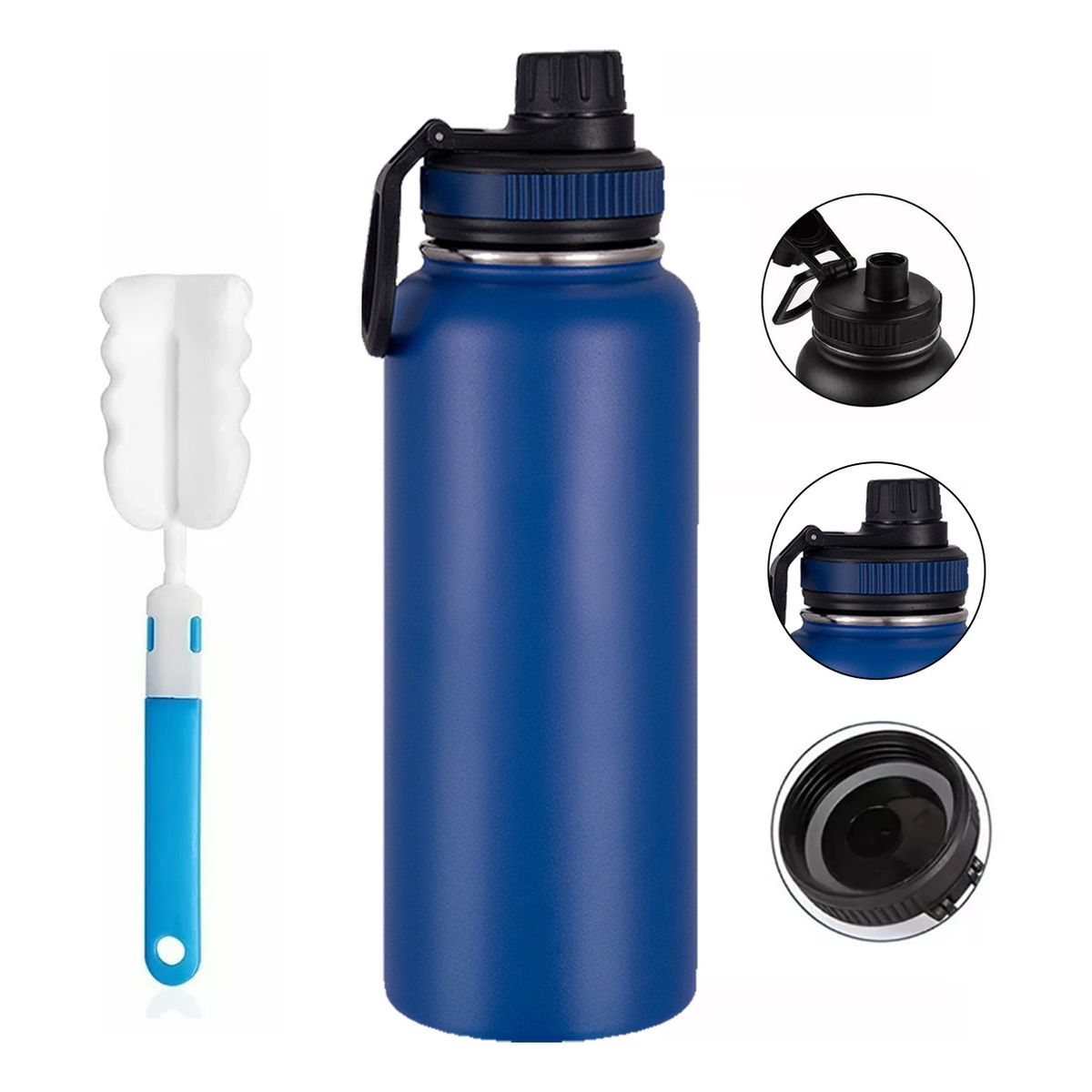 TIOZONEY - Botella De Agua Fríacaliente De Acero Inoxidable De 12 L