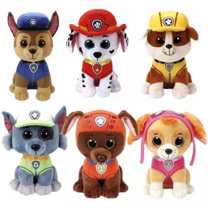 TIOZONEY - Paw Patrol Peluche Zuma Conjunto De 6 Unids