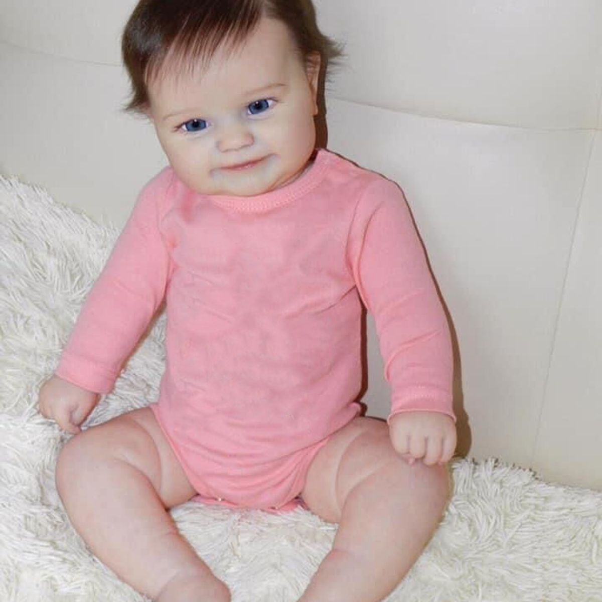 TIOZONEY - Muñeca bebe reborn vinilo de silicona juguetes para 50cm