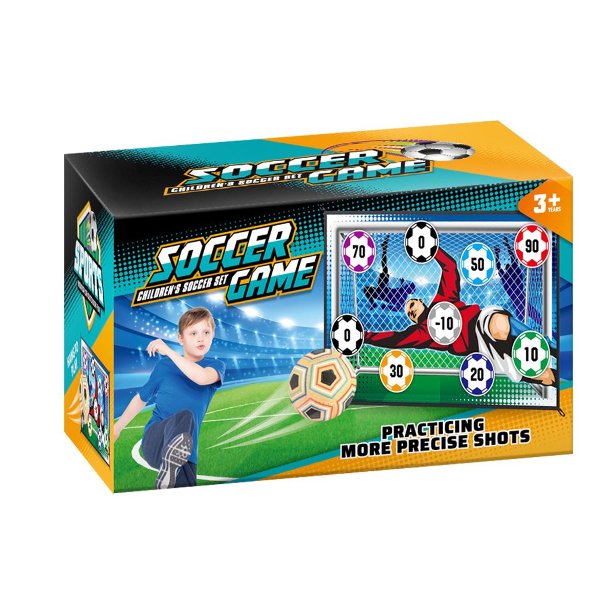 TIOZONEY - Juego de fútbol de juguete para niños