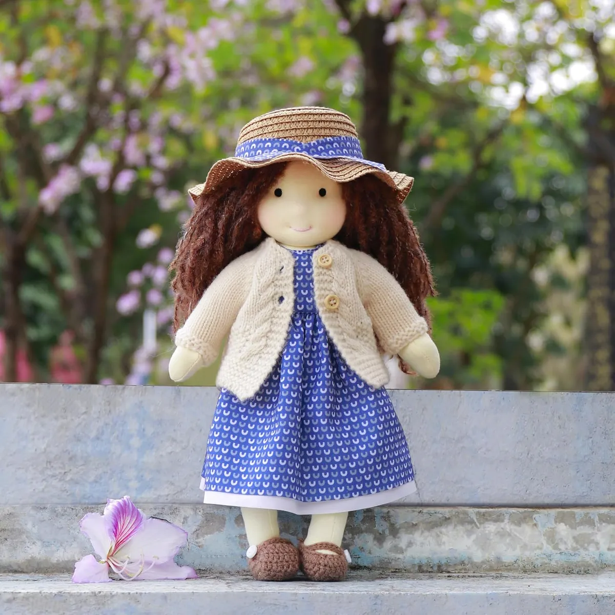 TIOZONEY - Muñeca de peluche personalizada para niños