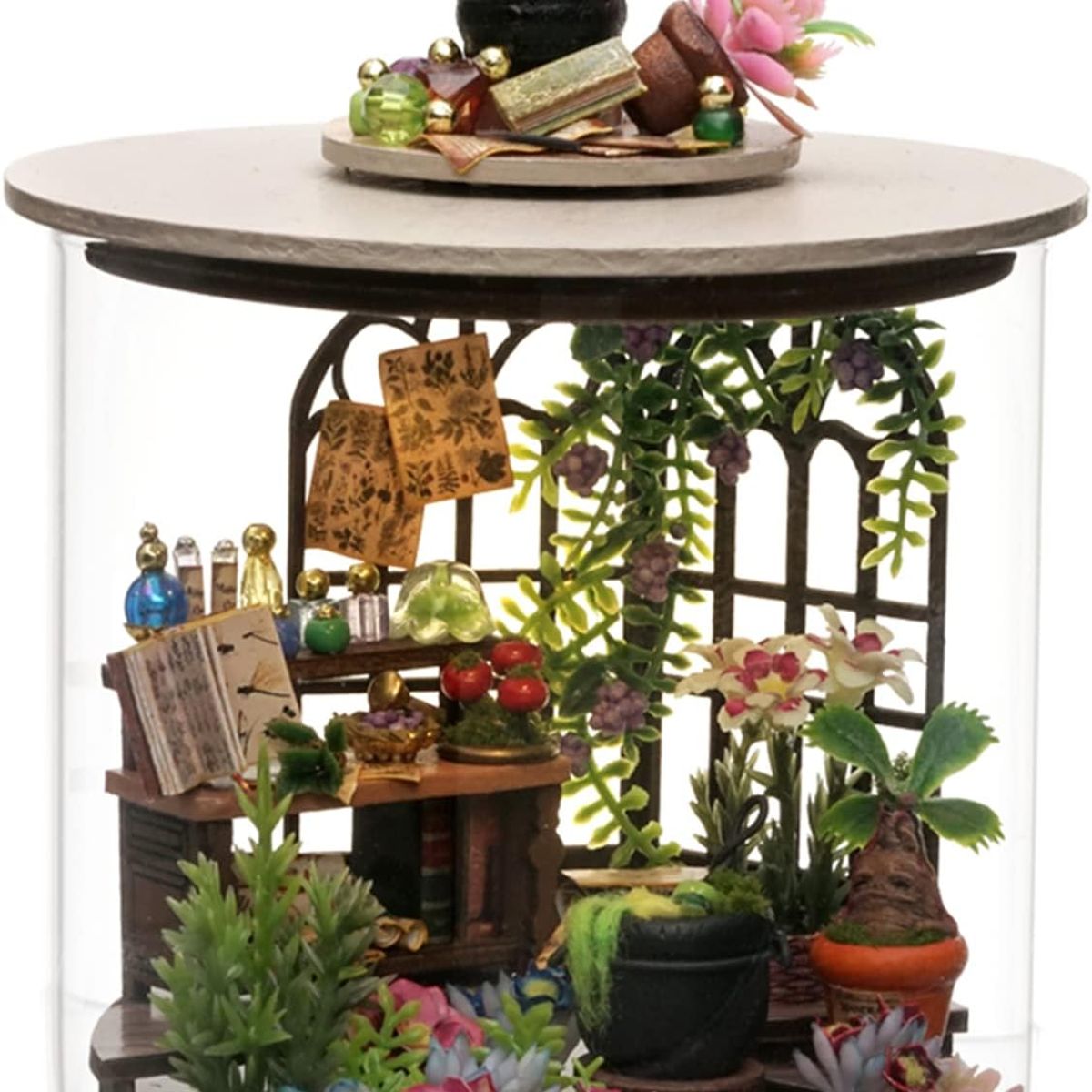 TIOZONEY - Kit de casa de muñecas en miniatura