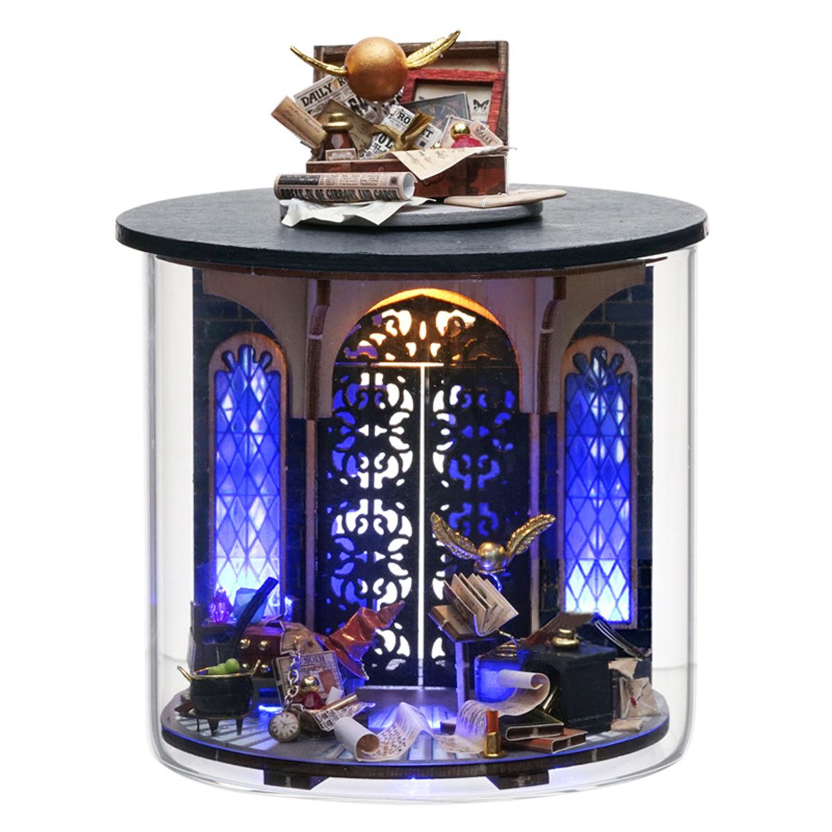 TIOZONEY - Kit de casa de muñecas en miniatura