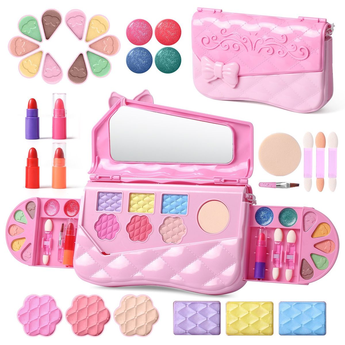 TIOZONEY - Bolsa de juguetes de maquillaje para niños