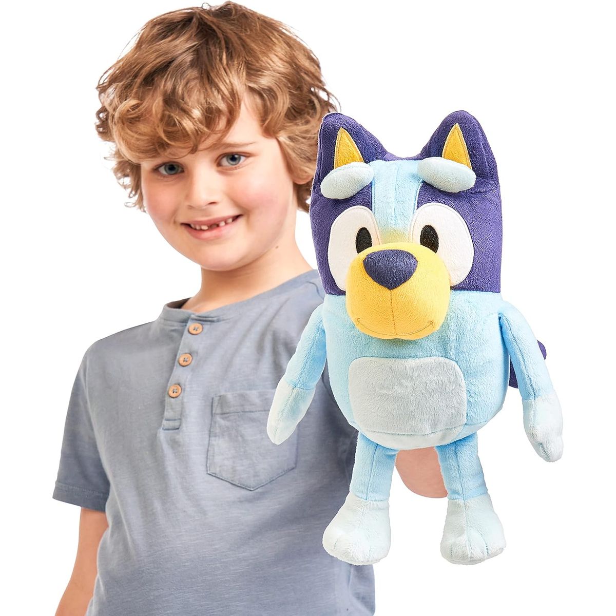 TIOZONEY - Bluey Peluche parlante de 13 pulgadas interactivo