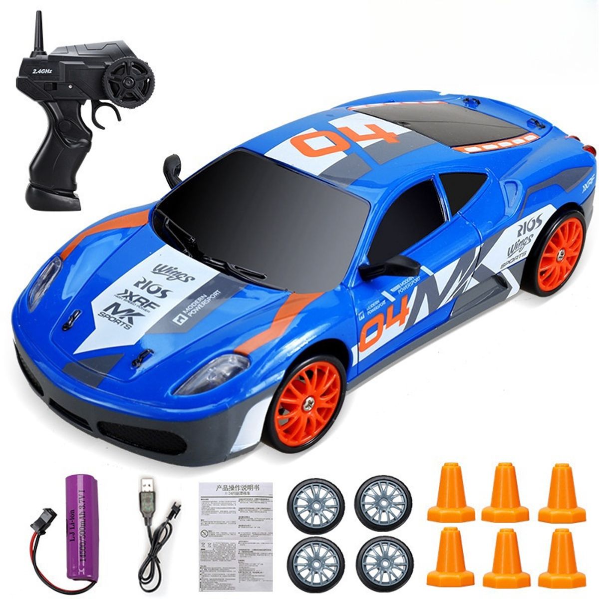 TIOZONEY - Auto de deriva a control remoto