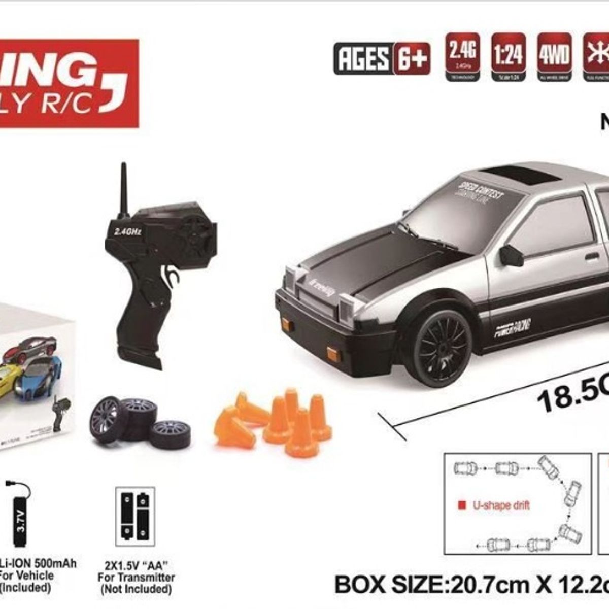 TIOZONEY - Auto de deriva a control remoto