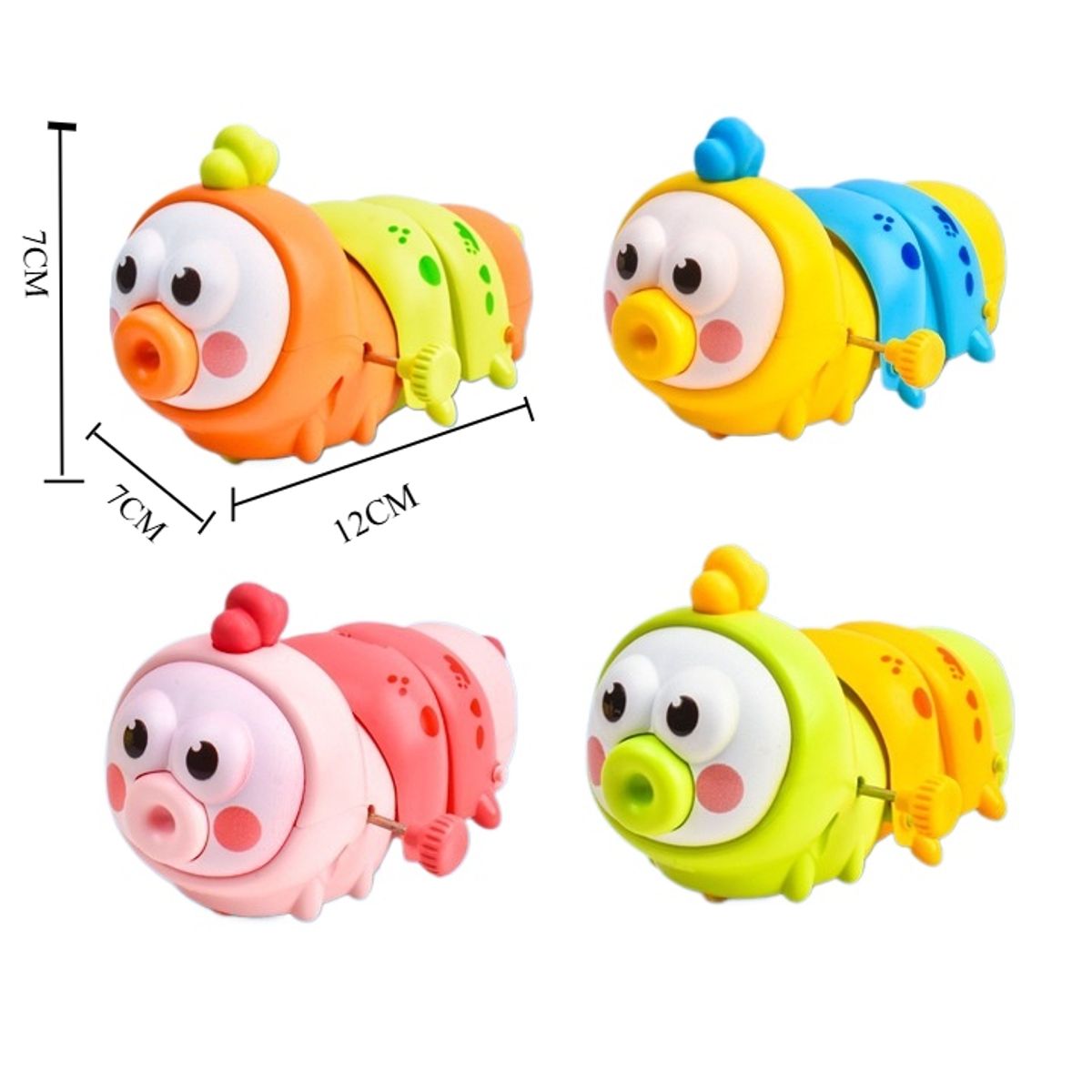 TIOZONEY - Orugas de juguete para niños