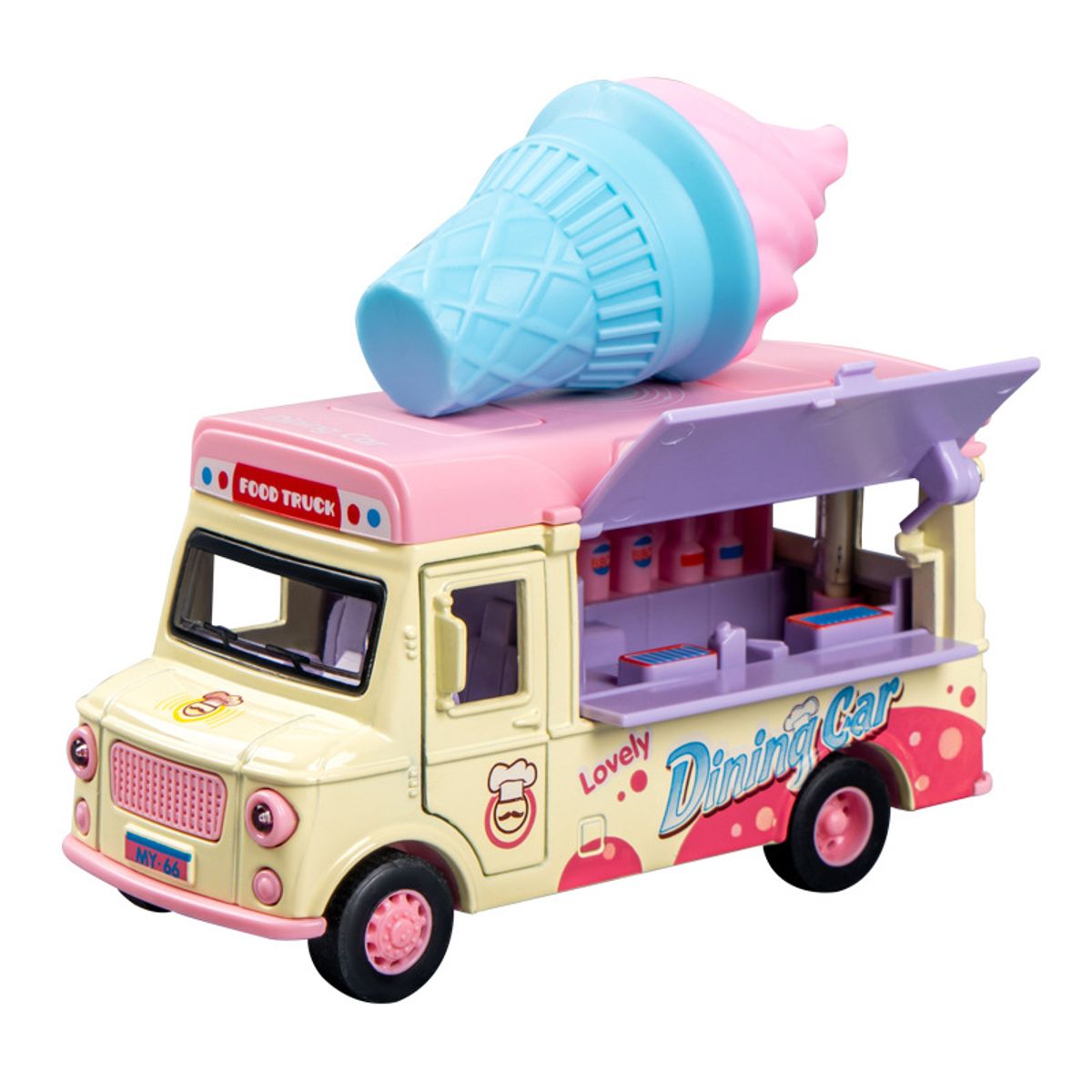 TIOZONEY - Camión comedor de juguetes para niños