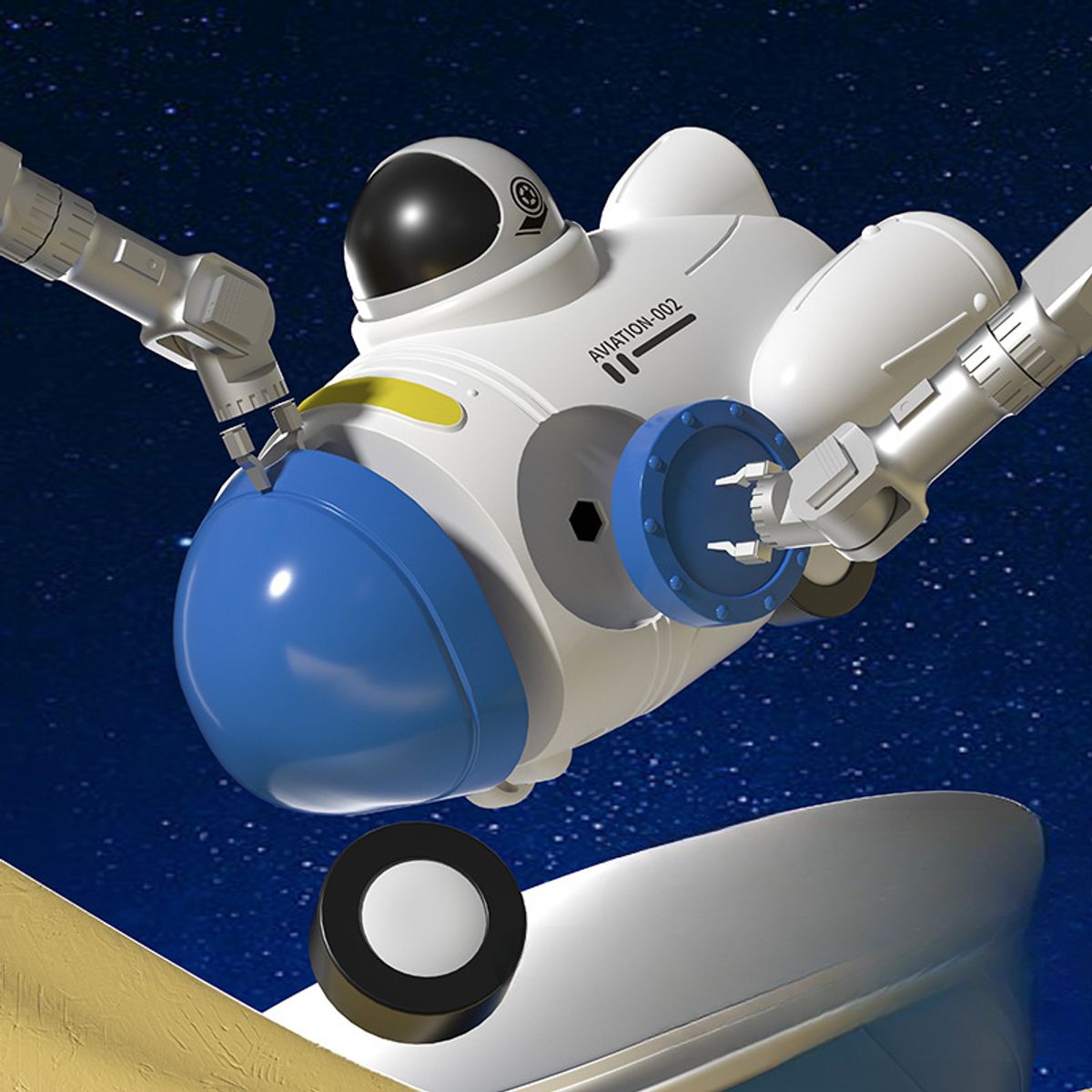 TIOZONEY - Nave espacial de juguetes para niños